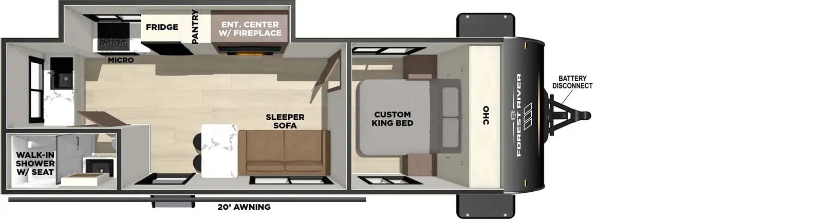 2500CK Floorplan Image